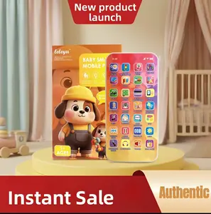 【leley】- Kids First Smart 18 Pro max Phone Toy for Ages 1-6 l Screen-Free Educational Toy with 28 Interactive Keys, Music, Stories & Pretend Call | Montessori Talking Toy for Early Learning and Parent-Child Interaction