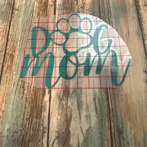 Dog Mom Window Decal