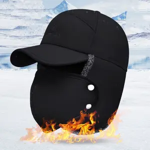 New Winter Hat: All-in-One Head-Covering Ear-Protected Cycling Hat for Warmth, Windproof and Cold Resistance Sports Hat