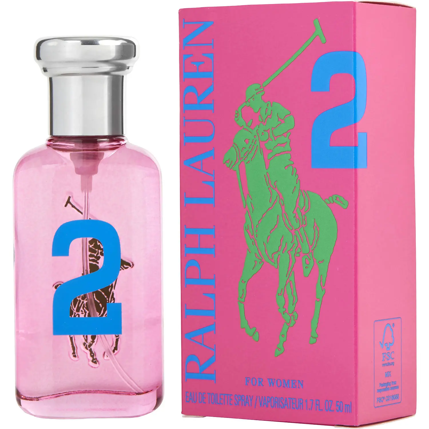 Polo Big Pony #2 By Ralph Lauren Edt For Women
