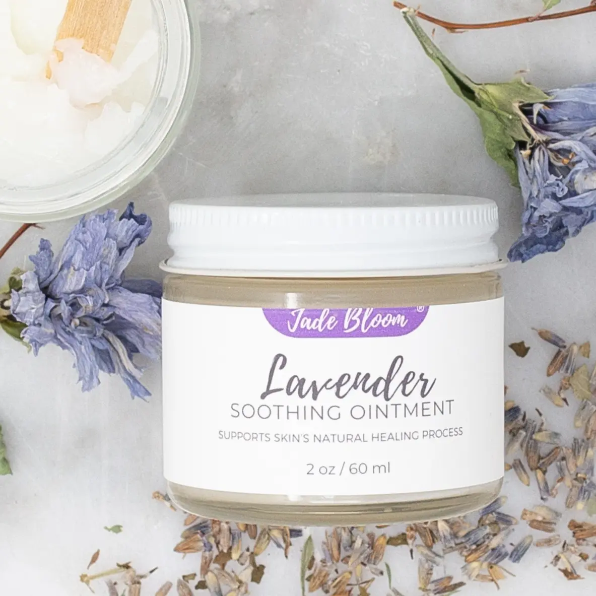 Lavender Soothing Ointment - 100% Natural -  JADE BLOOM