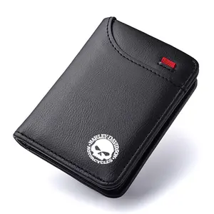 Leather Car Driving Document Bag ID Passport Credit Card Purse Wallet Small Pouch For Harley Davidson Electra Glide Ultra Classic 1250 S PA 1250S PA1250