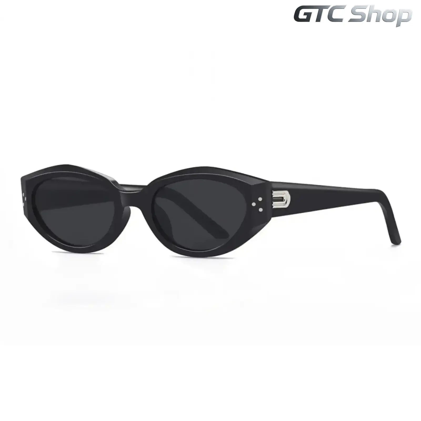 Future Retro Cat Eye Sunglasses for Women, Small Frame Face Slimming Y2K Vintage Shades, UV400 Protection Minimalist Solid Color Eyewear, Lightweight Fashion Design for Daily Streetwear Outdoor Activities