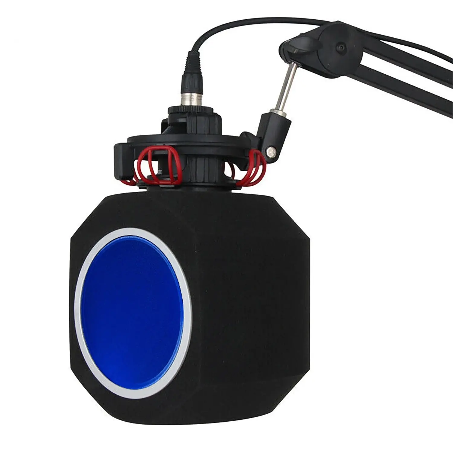 PF8 pop filter microphone isolator booth