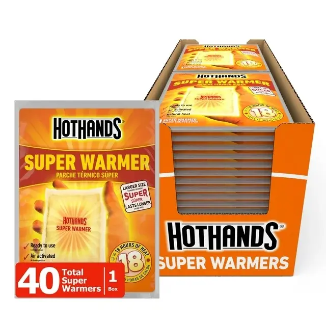 40-Pack，Large Body & Hand Super Warmers