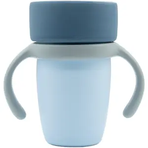 WeeSprout Baby Training Cup - Silicone Sippy Cup with Removable Handles for Weaning Off Bottle - Transition Spill-Proof Toddler Cup
