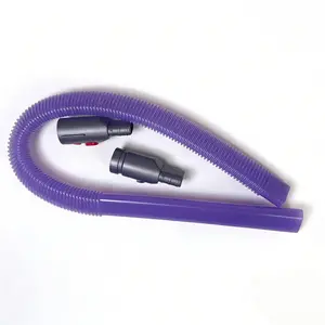 CT Dryer Lint Vacuum Attachment Compatible with Dyson V15 V12 V11 V10 V8 V7 Gen5, Flexible Dryer Vent Cleaner Kit Lint Remover Deep Cleaning Tool for Dryer Vent Lint Trap Home Cleaning