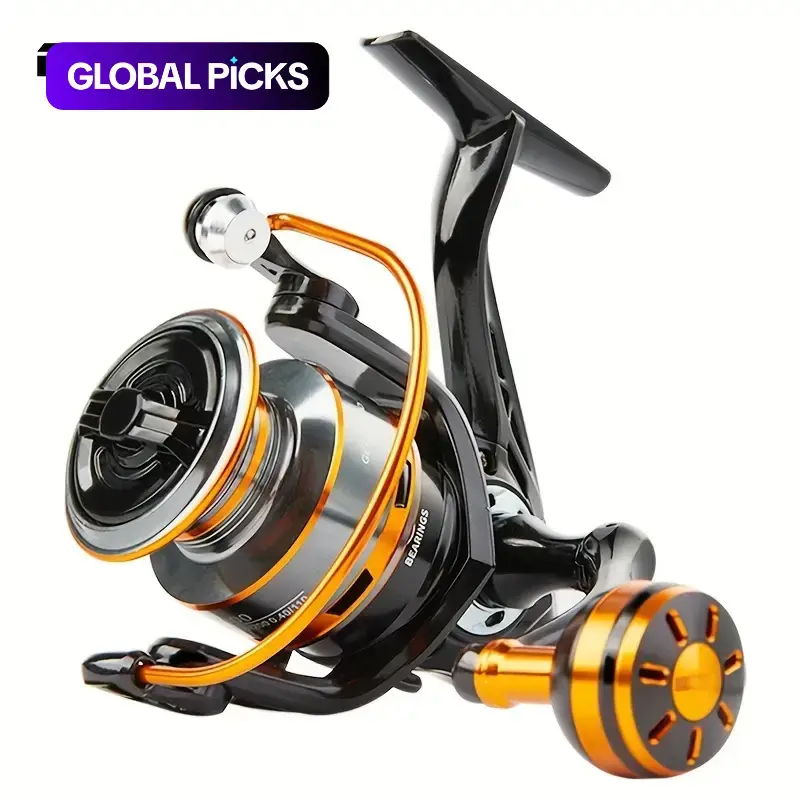 BILLINGS FH 1000-6000 Series Spinning Fishing Reel, 5.2:1 Gear Ratio, 22 lb Max Drag, Fishing Reel for Freshwater and Saltwater, Saltwater Ready Reel, Fishing Accessories, Tackle and Supplies #GLOBAL PICKS