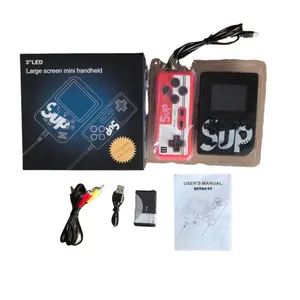 Mini Classic Retro Handheld Game Console TV Game Console for Single and Double Players