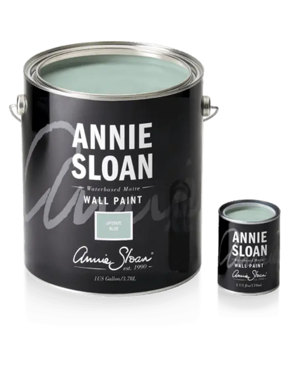 Upstate Blue Annie Sloan Wall Paint Sample Pot