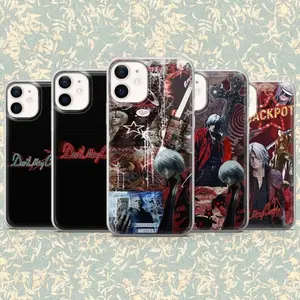 Devil May Cry Phone Case Gothic Action Cover for iPhone 17, X, 11, 12, 13, 14, 15, 16 Series & Galaxy Series