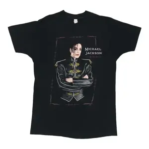 Original Vintage 1992 Michael Jackson Dangerous Tour Shirt Vintage 90s Style Unisex Tee, Retro Music Fan Gifts