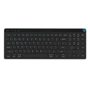 JLab JBuds Wireless Keyboard Multi-Device Bluetooth 5.2 with Shortcut Keys Number Pad & 10 Month Battery Life for Windows iOS MAC Android