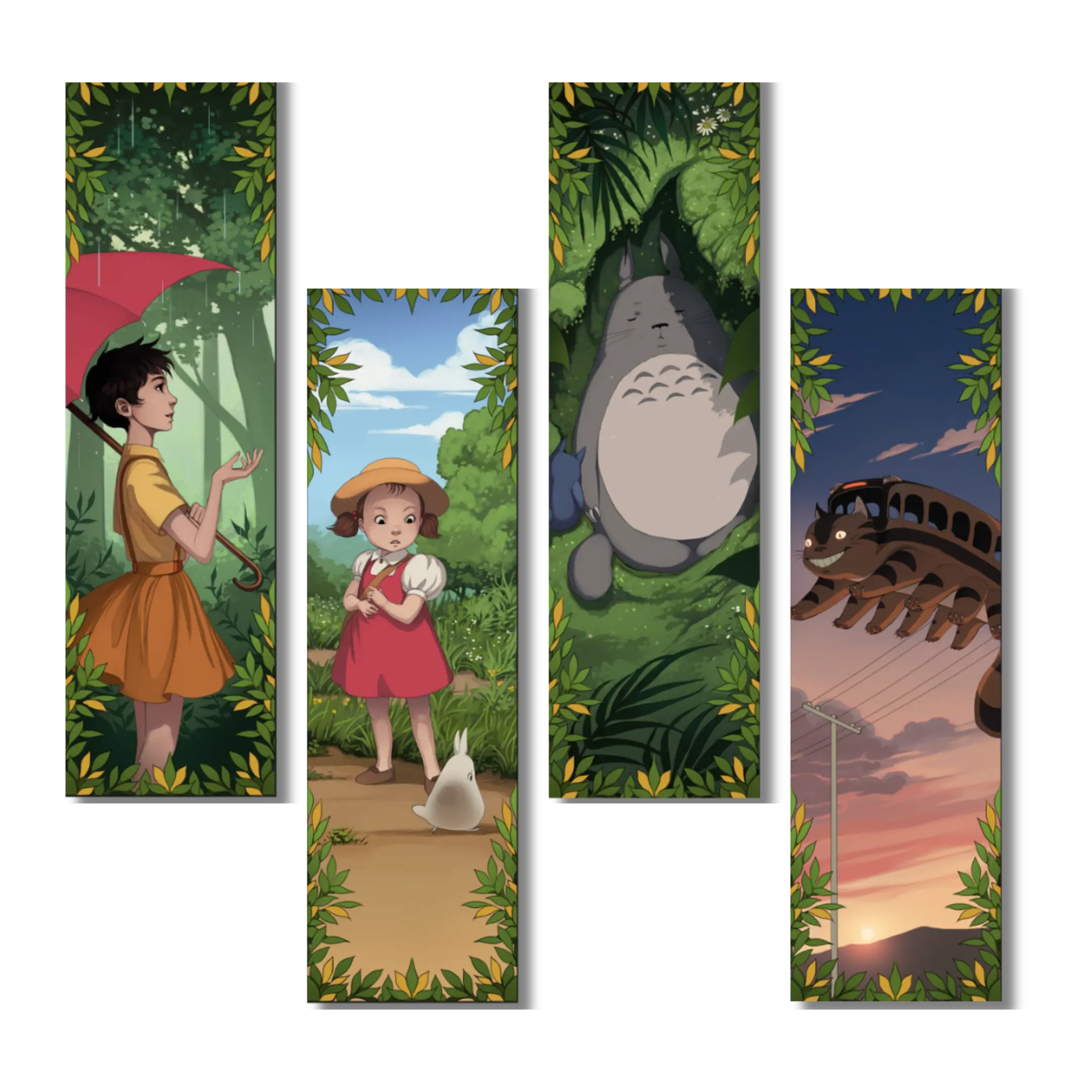 Studio Ghibli Luxury Bookmarks - My Neighbor Totoro