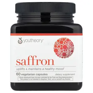 Youtheory Saffron, 60 Vegetarian Capsules