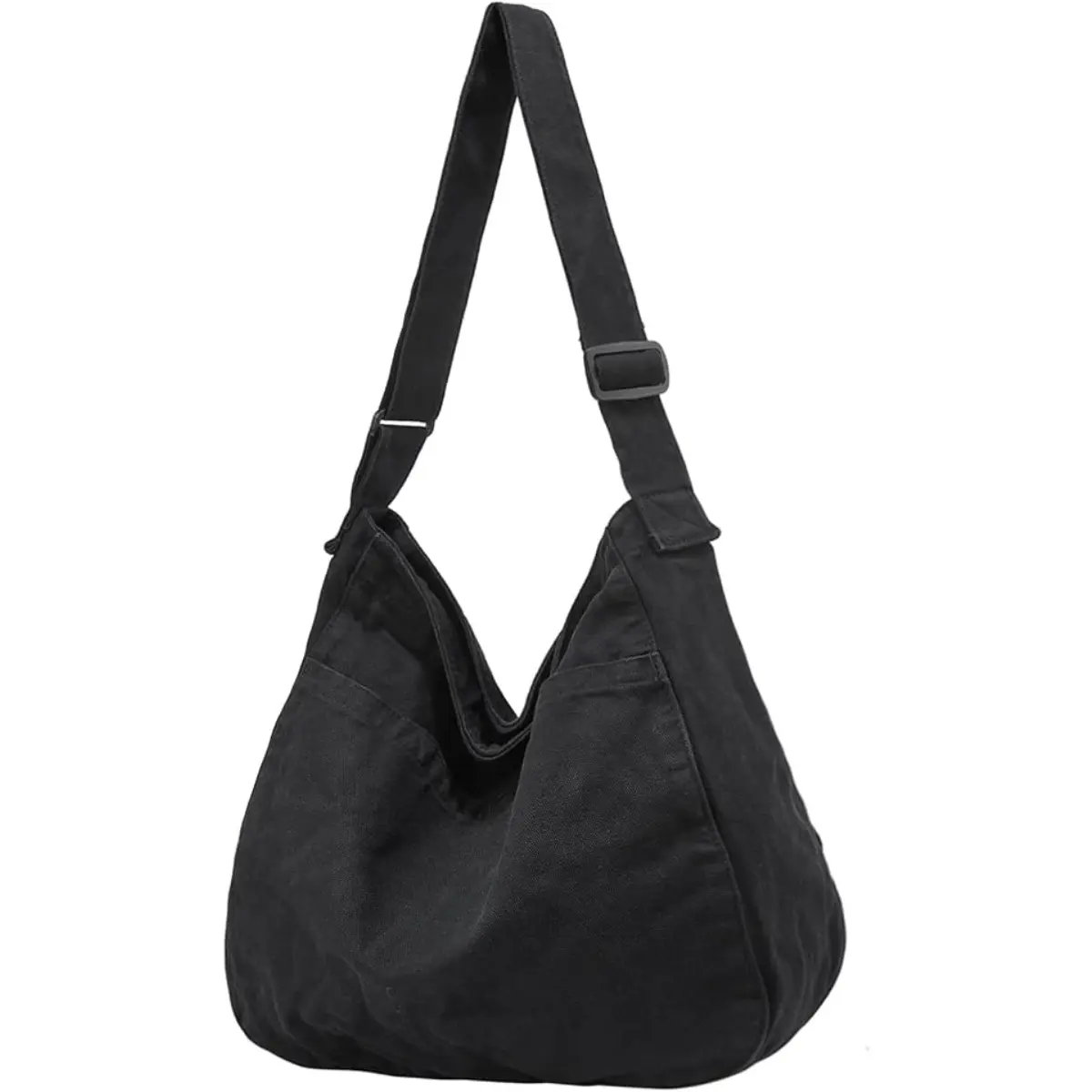Canvas Tote Bag,Hobo Crossbody Bag for Women and Men Large Purse Massenger Bag for RIVERICH Casual Travel Shopping Work School edeka Retro Canvas Tote Shoulder Bag Canvas Shoulder Crossbody Tote Bag