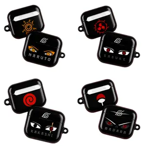 Anime Manga AirPods Case – Naruto Inspired Otaku Anime Fan Gift Cute Earbuds Cover for Anime Lovers