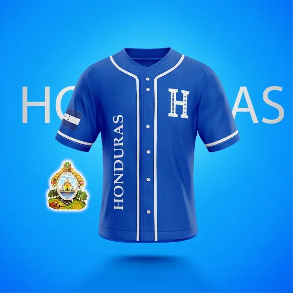 Honduras Baseball Blue Jersey