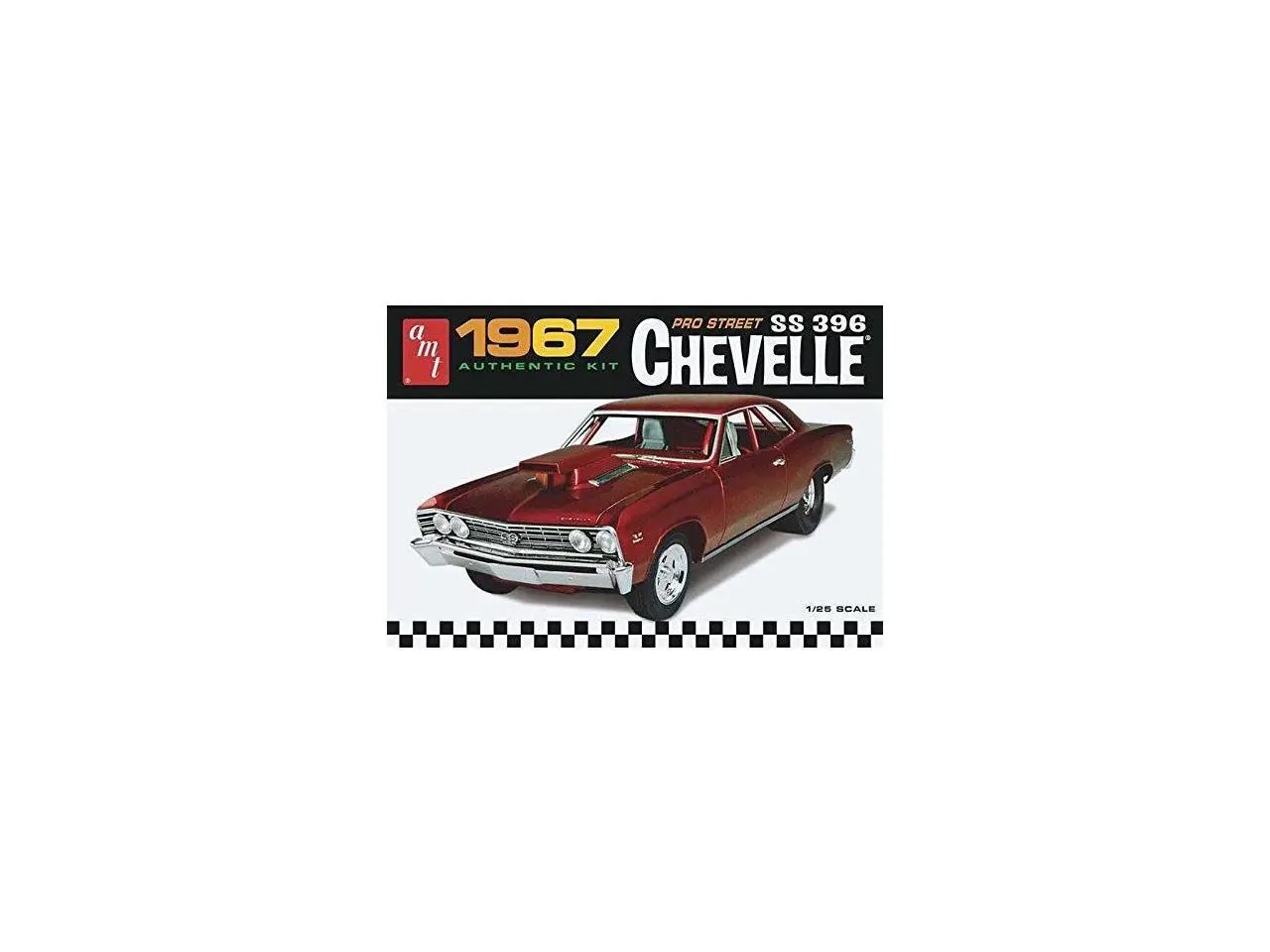 AMT 1967 Chevy Chevelle Pro Street 1/25 Scale Plastic Model Kit