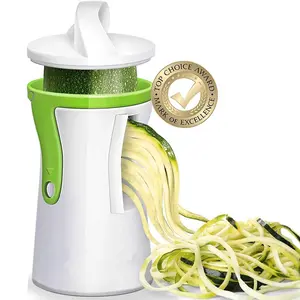 1PC Heavy Duty Vegetable Spiralizer Slicer Portable Blades Spiral Slicer Cutter Zucchini Pasta Noodle Peeler Spaghetti Spiral Slicer Kitchen Vegetable Slicer Fruit Vegetable Slicer