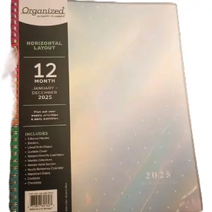 Happy Planner Disc-Bound 12-Month Planner, Jan.–Dec. 2025 Daily, Weekly, and Mon