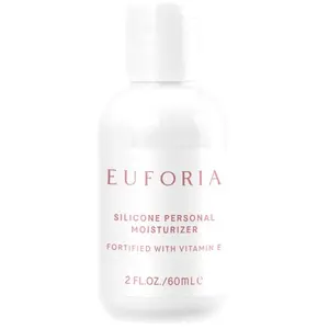 Euforia Silicone Personal Moisturizer Fortified with Vitamin E 2 FL OZ 60mL