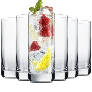 Highball Glasses – 13 oz Drinking Glass Set (Set of 6)