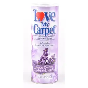 Love My Carpet Lavender Fragrance Rug & Room Deodorizer Pack Of 6 Household Baking Soda Scented Odor Eliminator For Carpets & Upholstery