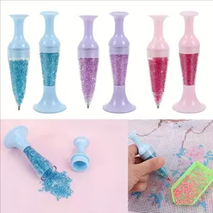 10PCS Diamond Painting Pen Gift Box Set, DIY Embroidery Sequin Art Craft Kit with Tray and Clay, Colorful Dotting Pens for Women Artists Holiday and Party Gifts