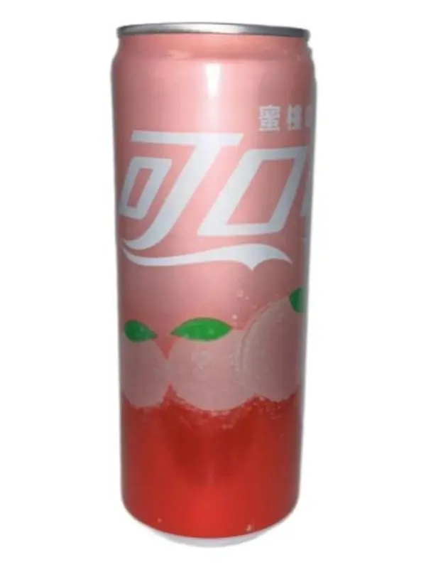 Coca-Cola Peach 330mL - Refreshing Peach Flavor Soda Drink for Everyday Enjoyment