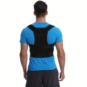 Adjustable Breathable Posture Support Strap for Men & Women, Lightweight Full Back Shoulder Brace with Mesh Fabric, Comfortable All Day Wear for Office, Home & Daily Fitness Activities summervibes