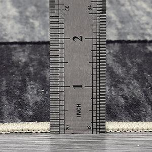 【GARVEE】Washable Rugs - Modern Geometric Non-Slip Area Rugs in Various Sizes (9x12, 8x10, 5x7, 4x6, 2x6) - Soft & Stain Resistant in Grey, Blue/Taupe 【GARVEE】Washable Rugs - Modern Geometric Non-Slip Area Rugs in Various Sizes (9x12, 8x10, 5x7, 4x6, 2x6) - Soft & Stain Resistant in Grey, Blue/Taupe