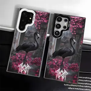 Sleep Token Phone Case for SAMSUNG GALAXY S22 S23 S24 FE ULTRA PLUS Hard TPU PET PC Black White Stylish Gift Ideas Anti-drop Cellphone Protective Case Shockproof Protector Mobile Phone Cover