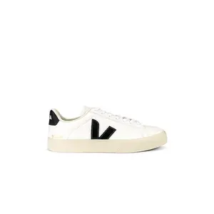 Veja Campo Sneaker in Extra White & Black