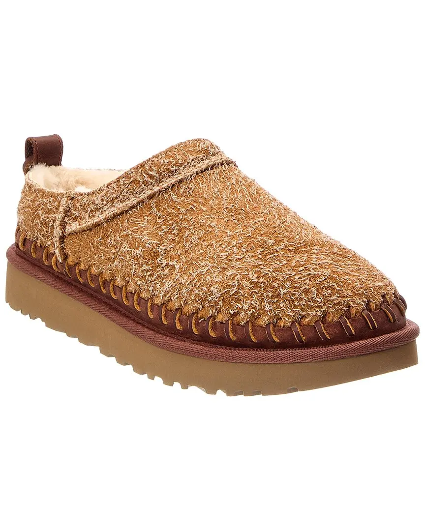 UGG W Classic Micro Biarritz Suede & Leather Mule