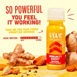 Organic Immunity Boost Wellness Shots, Original Formula, 2 fl oz