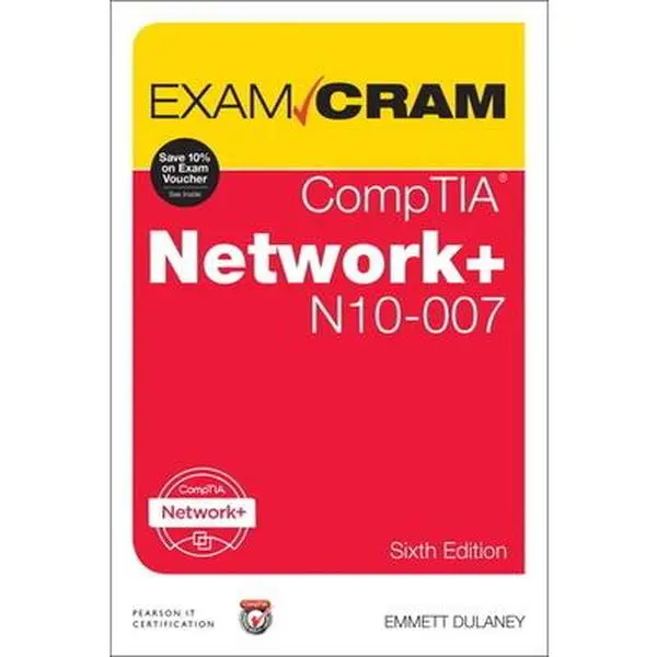 USED Book - Comptia Network+ N10-007 Exam Cram by Dulaney, Emmett (Paperback) - english