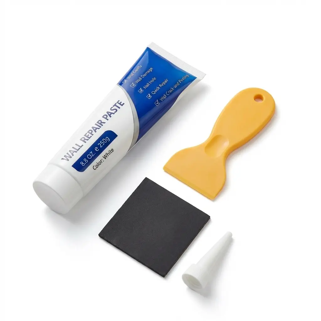 250g Heavy-Duty Home Drywall Repair Kit, Quick-Dry, Waterproof, Self-Adhesive Decorative Sticker for Home Repairs