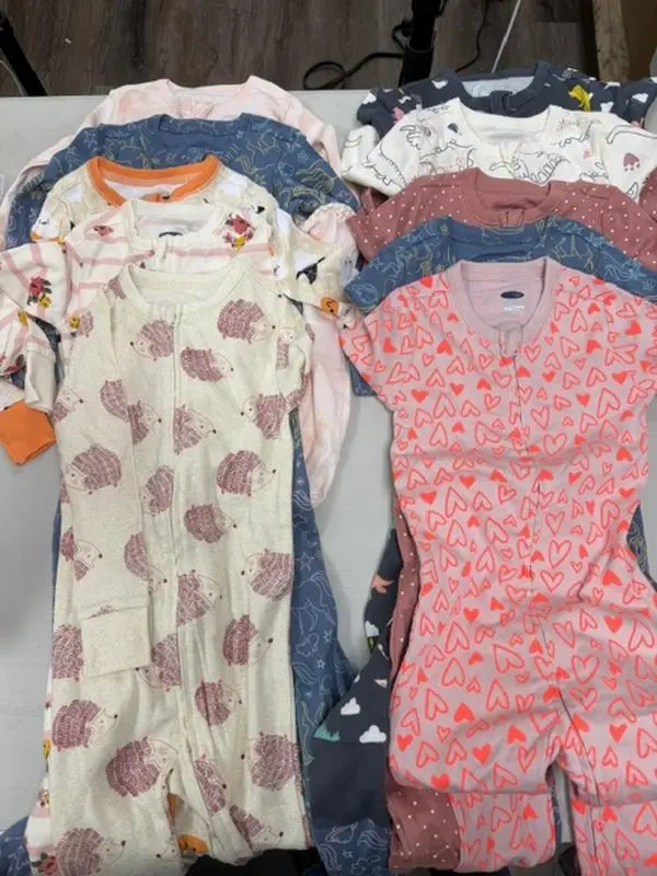Baby and Toddler onesies - 10 pk mixed styles