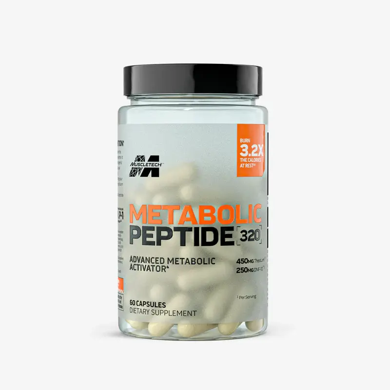 MuscleTech Metabolic Peptide 320 | Stimulant-Free Peptide Formula | 30 Servings MuscleTech Metabolic Peptide 320 | Stimulant-Free Peptide Formula | 30 Servings