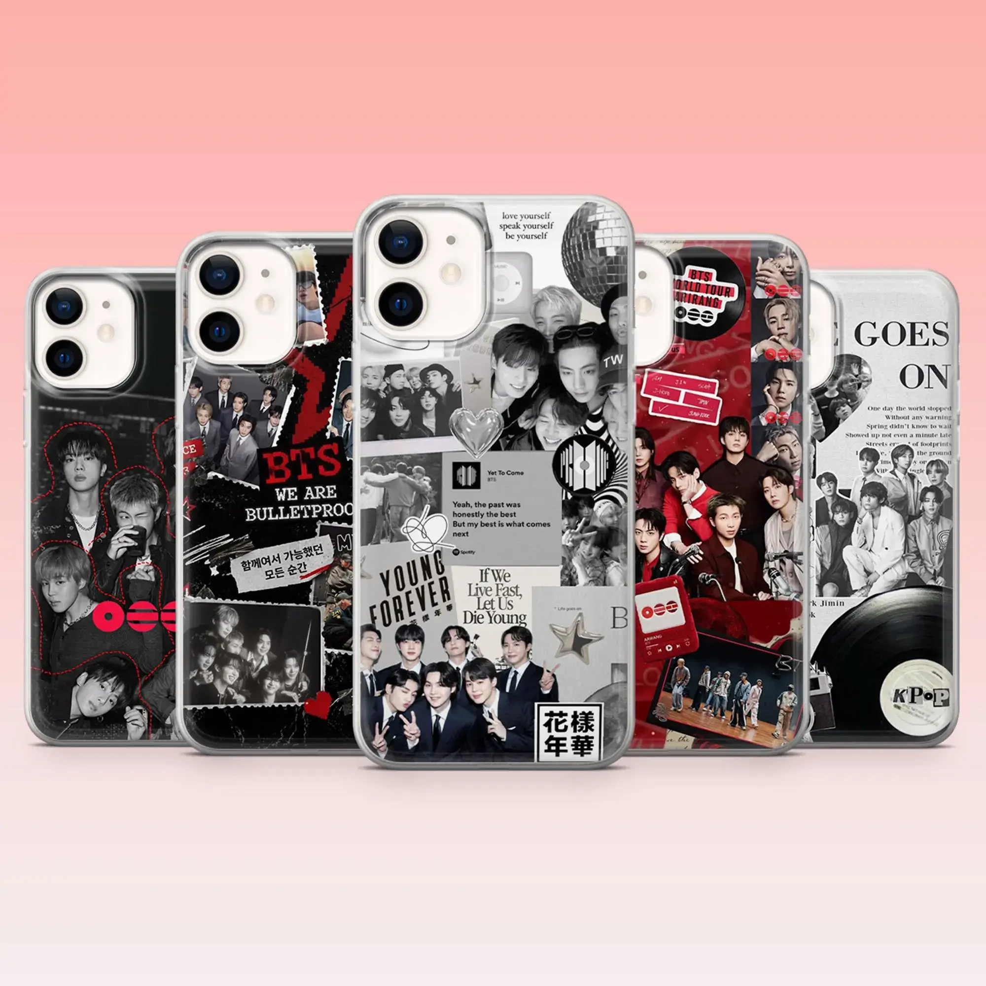 Phone Case Korean Pop Singer Cover for iPhone 17, 16, 15, 14, 13, 12, 11