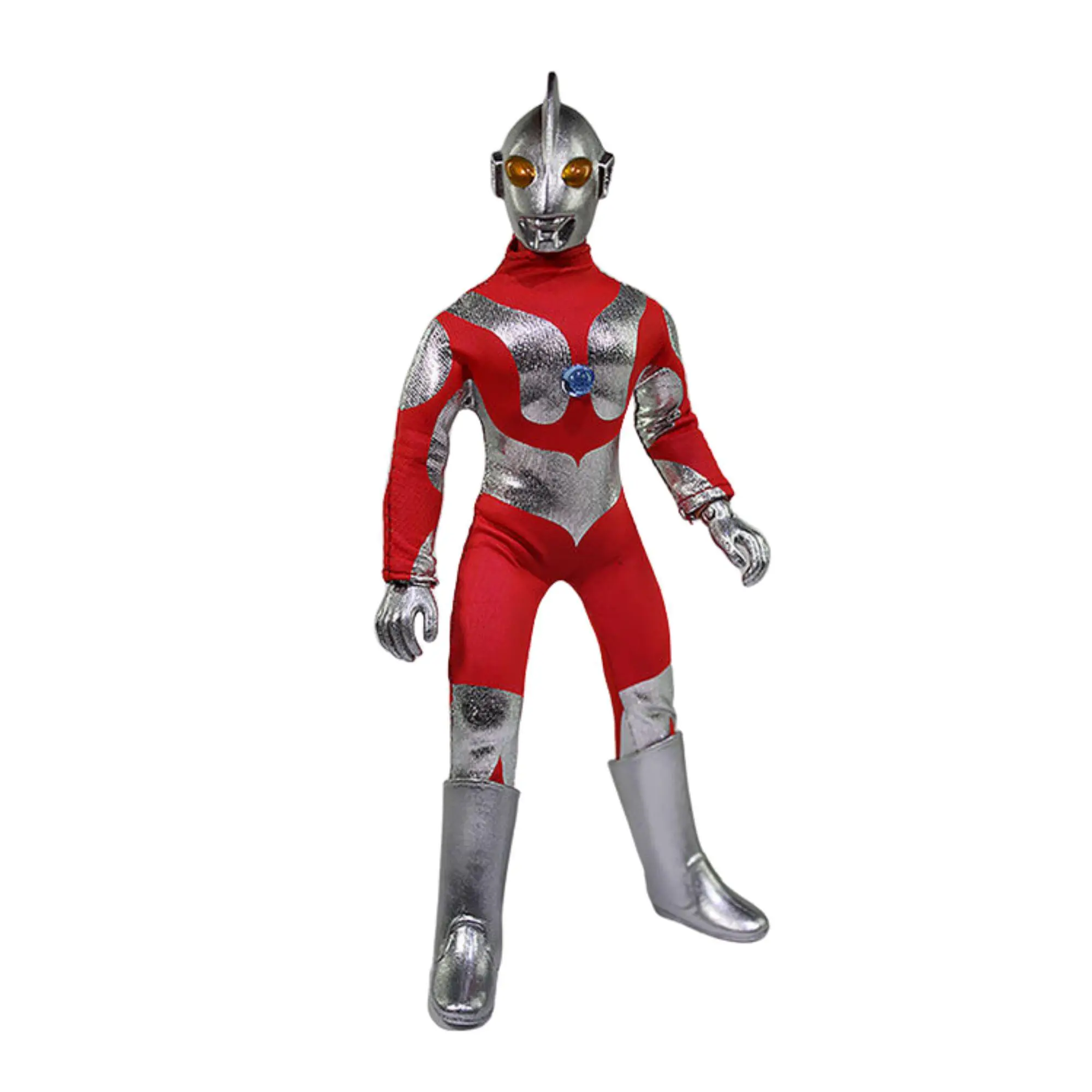 Mego Ultraman Taro (1984) 8-in Poseable Collectible Action Figure, Ideal for Pretend Play & Collecting, Figures