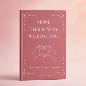 Mom, This Is Why We Love You – Mother’s Day Edition | Guided Memory Book Dad & Kids Fill Out for Mom