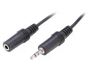C2G 40406 3.5mm M/F Stereo Audio Extension Cable, Black (3 feet, 0.91 Meters) C2G 40406 3.5mm M/F Stereo Audio Extension Cable, Black (3 feet, 0.91 Meters)