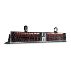 HYDRO 30” Marine Bluetooth Sound Bar – Water Resistant, RGB LED Lights, 8 Speakers, 320W RMS Amplified System