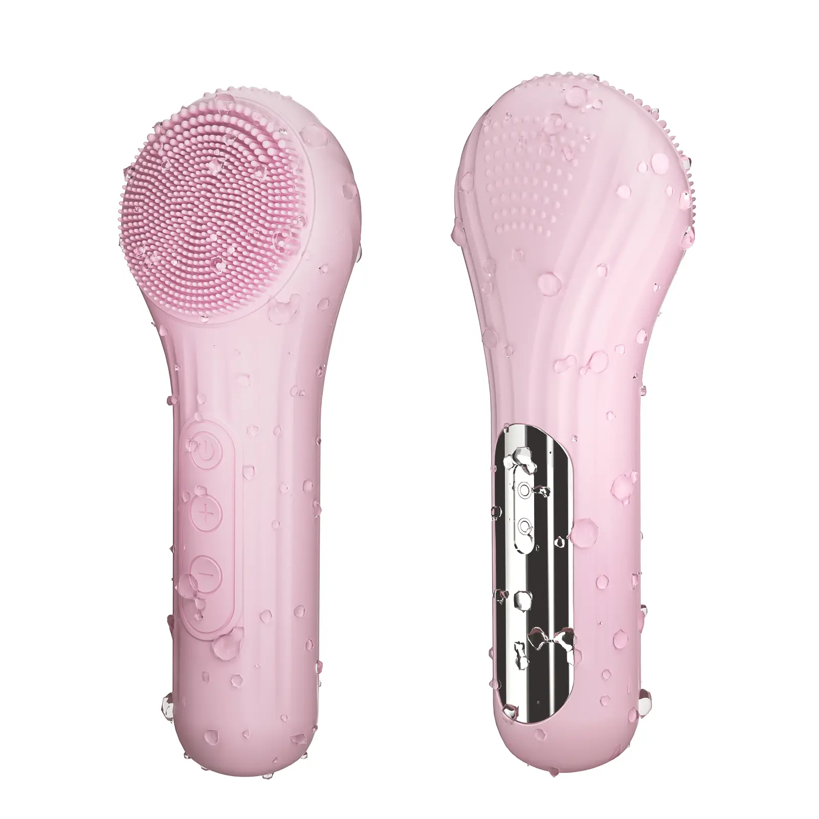 ERROWIN Facial Cleansing Brush, Heatable Vibrating Face Scrubber with Massage, Silicone Face Scrubber for Women & Men, Electric Facial Cleanser for Deep Cleansing, Gentle Exfoliating, Best Gifts for Valentine's Day, Skin Care Gifts For Women/ Men