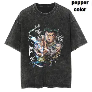 Urameshi Yusuke Vintage Graphic Tees, Yu Yu Hakusho Shirts, Hakusho Merch, Manga Anime Tshirt, Anime Clothing, Unisex T-Shirt, Gifts For Men Women Top Streetwear Menswear Womenswear