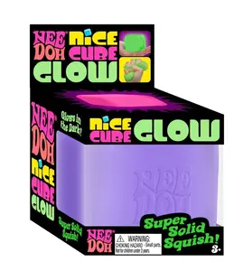 Perfect Gift Best Seller Nice Cube Glow Squishy Toy - Soft And Flexible Design For Kids