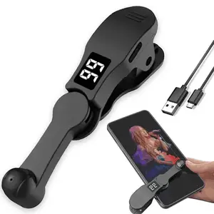 Smart Automatic Screen Clicker Device, USB Powered Simulate Finger Continuous Clicker, Adjustable Speed Physical Clicker for Games, Live Likes, Reward Tasks, Fall Gift