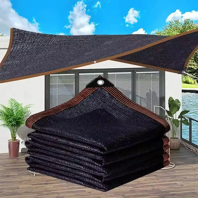 Shade Cloth 10x13FT, 90% Sun Block Heavy Duty UV Resistant Shade Net with Reinforced Grommets, Mesh Shade Cover for Garden, Patio, Pergola, Greenhouse, Chicken Coop & Kennel
